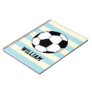 Search for football player notebooks For kids