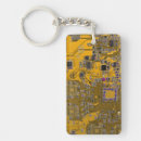 Search for computer science key rings Circuit board