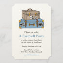 Search for vintage luggage invitations Travel