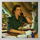 Search for vintage nurse posters Military