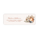 Search for boho floral return address labels Calligraphy