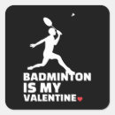 Search for silhouette father stickers Badminton fan