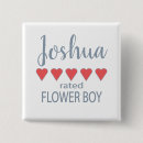 Search for bridal party badges Rehearsal dinner