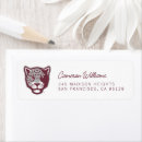 Search for jaguar return address labels Texas university