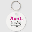 Search for cute aunt key rings Typography