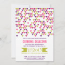 Search for geometric triangles invitations Colourful