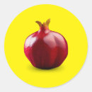 Search for red pomegranate stickers Fruit
