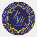 Search for navy blue gold wedding stickers Bridal