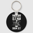 Search for drum round key rings Funny