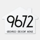 Search for house number signs Black and white