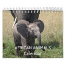 Search for african animal calendars Elephant