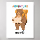 Search for adventure awaits nursery art Kids room
