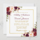 Search for winter square wedding invitations Rustic