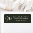 Search for green tree return address labels Elegant