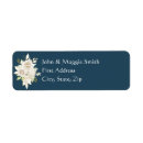 Search for white roses return address labels Garden