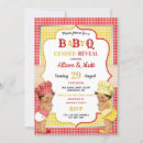 Search for bbq gender reveal invitations Barbeque