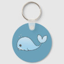 Search for humpback whale key rings Blue