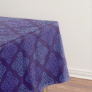 Search for blue damask tablecloths Purple