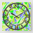 Search for abstract geometric shapes clocks Triangles