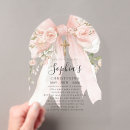 Search for watercolor christening invitations Pink