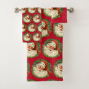 Search for santa claus bath towels Holiday season