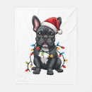 Search for bulldog christmas blankets Lover