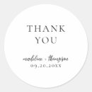 Search for shower thank you wedding stickers Handwritten script typography
