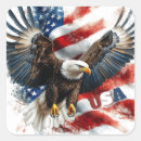Search for american flag square stickers Watercolor