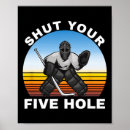 Search for hockey logos posters Goalie life