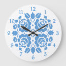 Search for vintage floral clocks Colourful