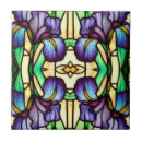 Search for art nouveau purple tiles Iris