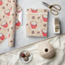 Search for christmas hot chocolate wrapping paper Watercolor