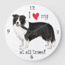 Search for border collie clocks Herding dog