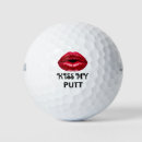 Search for kissing golf balls Red lips