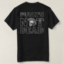 Search for punks not dead tshirts Skull