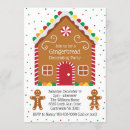 Search for gingerbread invitations Gingerbread house party
