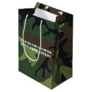 Search for army camouflage gift bags Military