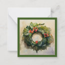 Search for holly wreath christmas cards Festive