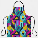 Search for retro doodles aprons Hand drawn