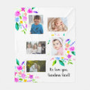 Search for 5 photo blankets Watercolor