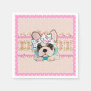 Search for bulldog napkins Pink
