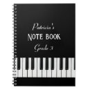Search for black and white notebooks Music
