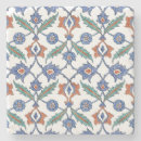 Search for turkish tile coasters Flower