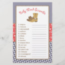 Search for words flyers Baby shower word scramble
