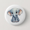 Search for elephant cartoon badges Animal