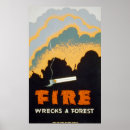 Search for forest fire posters Cigarette