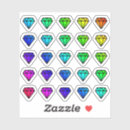 Search for watercolor diamond stickers For her