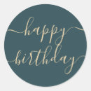 Search for trendy birthday stickers Gold