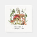 Search for enchanted forest napkins Rustic