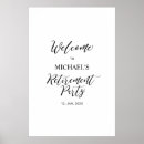 Search for retirement party posters Simple